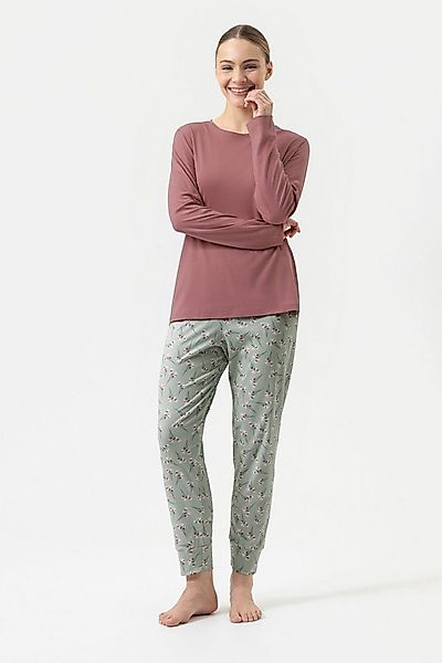 Mey Schlafanzug Serie Blooming Buds Hose in floralem Design (2 tlg) Hochwer günstig online kaufen