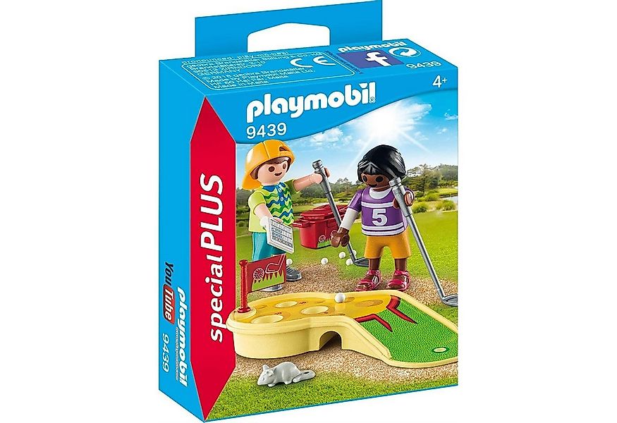 Playmobil® 9439 Kinder beim Minigolfspiel Konstruktions-Spielset günstig online kaufen