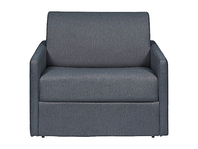 Schlafsessel mit Matratze - Stoff - Grau - Matratze 14 cm - CALIFE günstig online kaufen