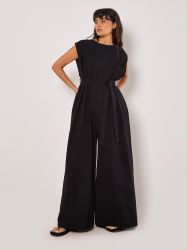 Apricot Jumpsuit Wide Leg Jumpsuit (Stoffgürtel) günstig online kaufen