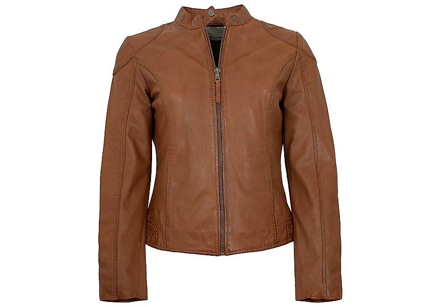 Mauritius Lederjacke MWMaithe Mauritius - Damen Lederjacke Lammnappa cognac günstig online kaufen