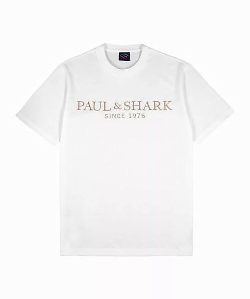 PAUL & SHARK T-Shirt Cotton Knitted T-Shirt Baumwolle günstig online kaufen