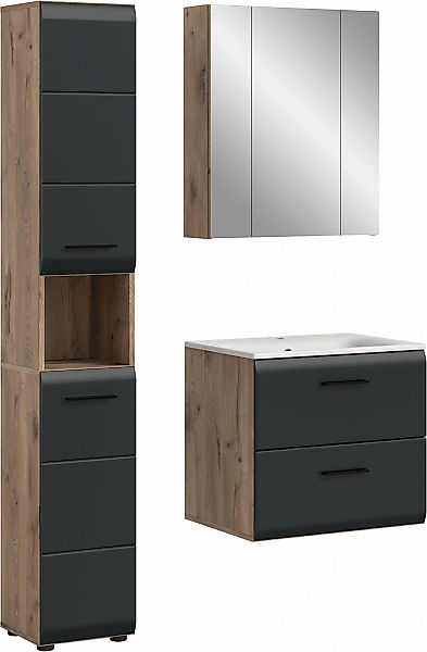 INOSIGN Badezimmer-Set, (Set, 4 St.), Florenz, Badkombination 4-tlg.,Nox Oa günstig online kaufen
