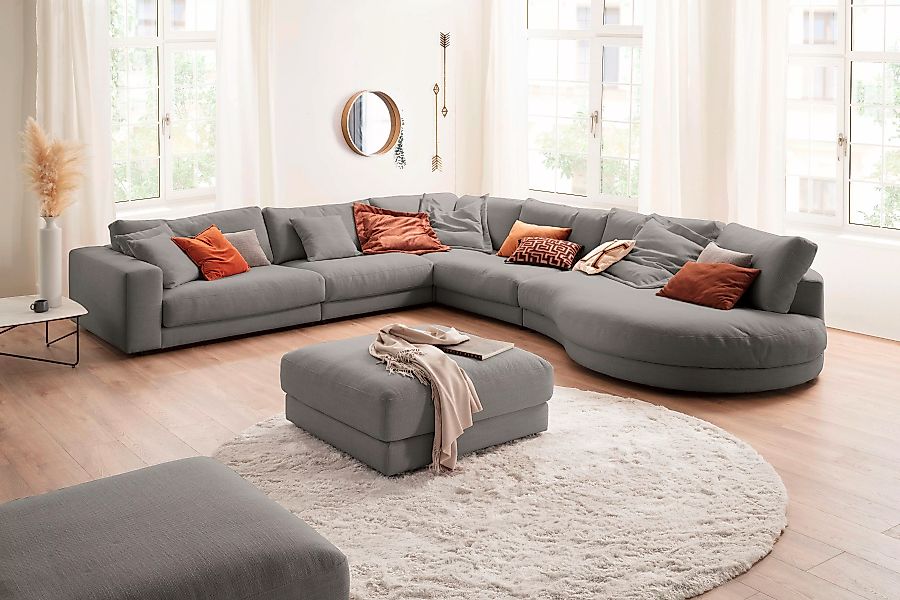 3C Candy Ecksofa »Enisa II, bequem und komfortabel, Mega Familiensofa, L-Fo günstig online kaufen