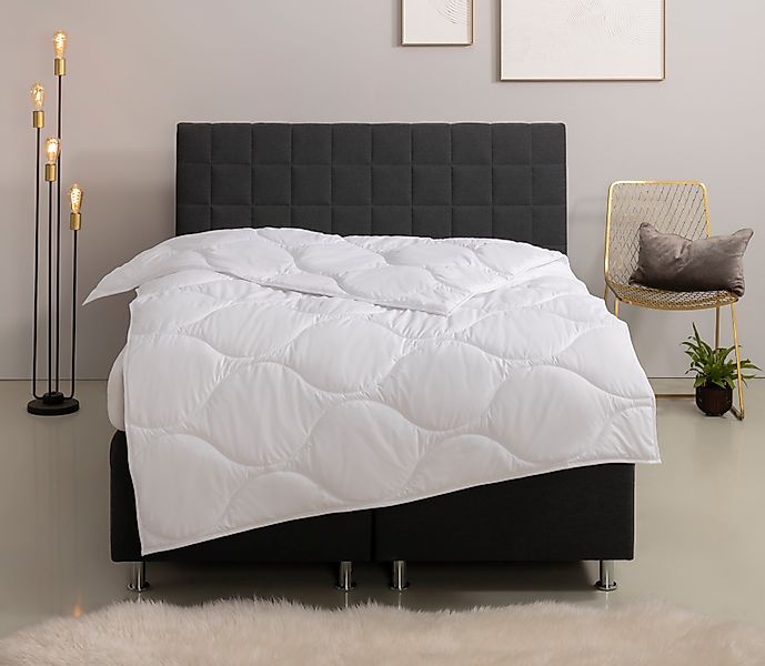 Home affaire Microfaserbettdecke "Angly, Bettdecke 135x200 cm und 155x220 c günstig online kaufen