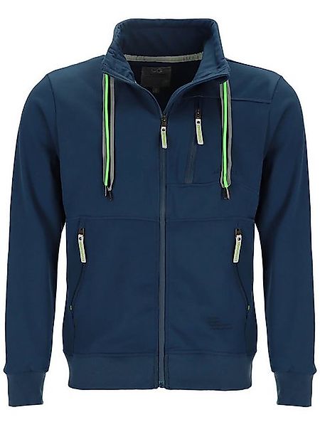 Coastguard Sweatjacke Herren Jacke mit Kordelband-Stehkragen & wasserdichte günstig online kaufen