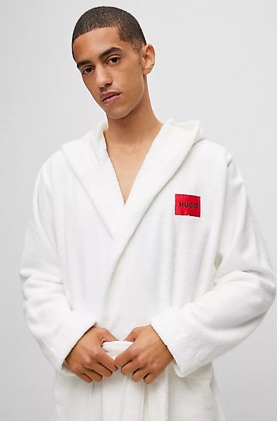 HUGO Underwear Bademantel "Terry Gown Hooded", mit Kapuze & kontrastfarbene günstig online kaufen