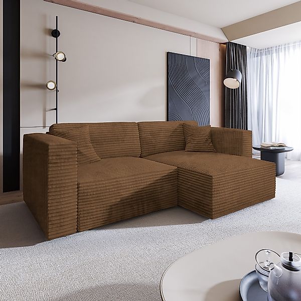 Masseno Ecksofa NERIO mit Schlaffunktion L-Form, günstig online kaufen