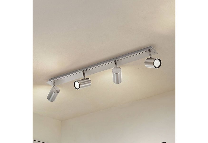 Lindby Deckenstrahler Joffrey, Metall, Alu IP20, 4 x 10 W LED günstig online kaufen