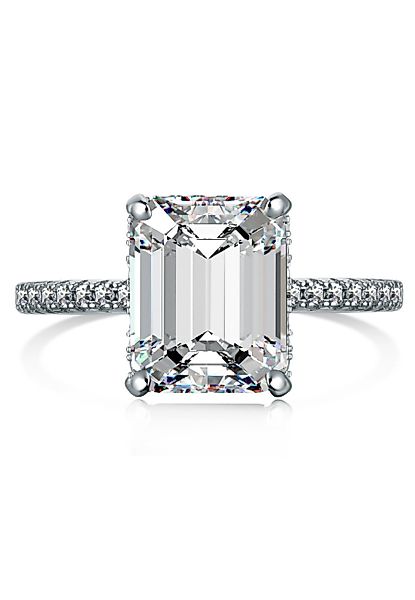 BRELLATO Silberring Damen Cocktailring Facetten Zirconia günstig online kaufen
