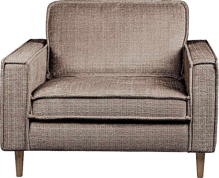 Home affaire Loveseat "Pinto Skandi 105 cm, Chenille, Struktur" mit Keder, günstig online kaufen
