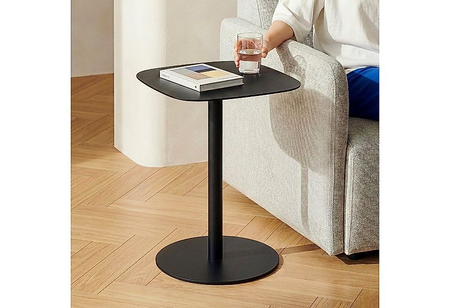 en.casa Beistelltisch, »Nastätten« Balkontisch aus Metall 50 x 40 x 40 cm S günstig online kaufen