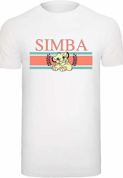 F4NT4STIC T-Shirt "Disney König der Löwen Simba Stripes", Print günstig online kaufen