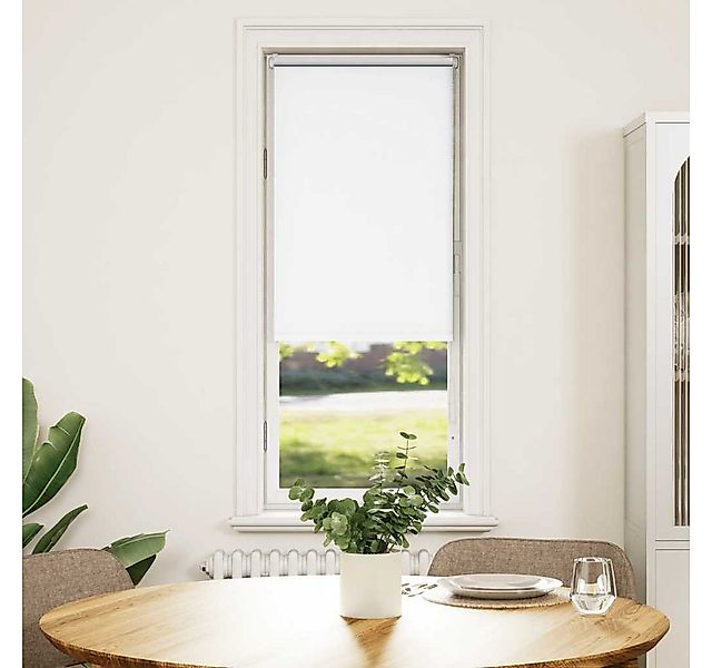 Rollo Verdunkelungsrollo Weiß 40x150cm Stoffbreite 35,7 cm Polyester, vidaX günstig online kaufen
