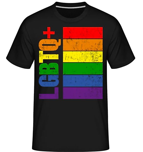 LGBTQ+Fahne · Shirtinator Männer T-Shirt günstig online kaufen