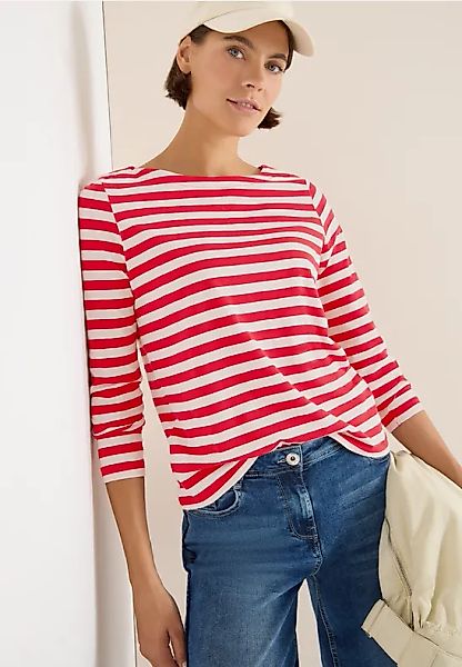 Gestreiftes Basic Shirt günstig online kaufen