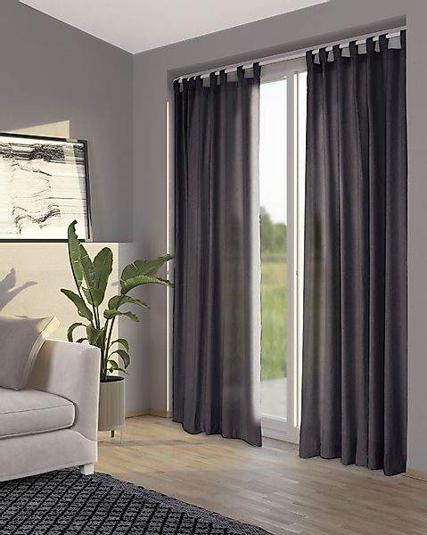 Primera Vorhang "Stone-Washed" Schlaufen 1 Stk. tlg. einzigartige Waschung günstig online kaufen