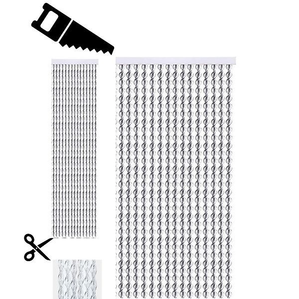 Defactoshop Insektenschutz-Vorhang Türvorhang Fadenvorhang PVC Vorhang günstig online kaufen