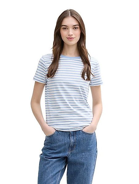 TOM TAILOR Denim T-Shirt geringelt günstig online kaufen