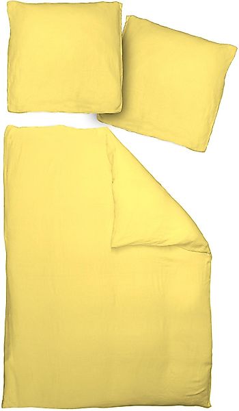 Adam Bettwäsche "Uni Collection light" 2 Stk. aus 100 % Bio-Baumwolle, 2 te günstig online kaufen