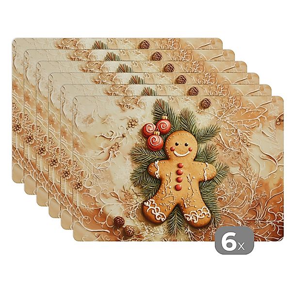 MuchoWow Platzset Weihnachten - Plätzchen - günstig online kaufen