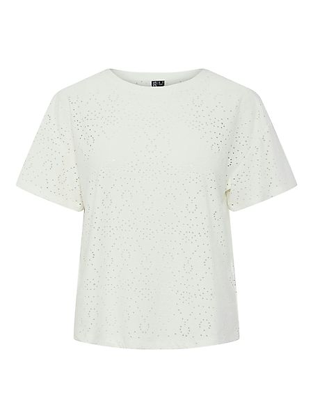pieces Kurzarmshirt PCABBY SS BROD ANG günstig online kaufen