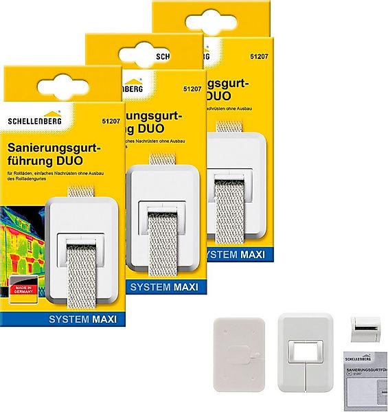 SCHELLENBERG Rollladen-Gurtführung Duo Maxi, Sanierungs-Gurtführung, für ma günstig online kaufen