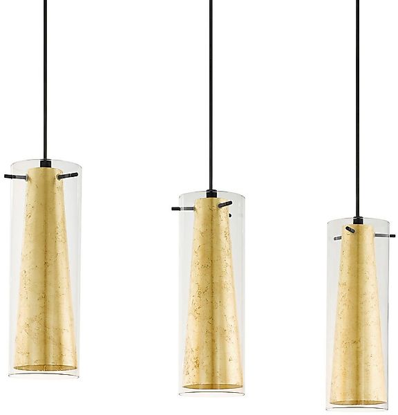EGLO Hängeleuchte PINTO GOLD, Leuchtmittel wechselbar, günstig online kaufen