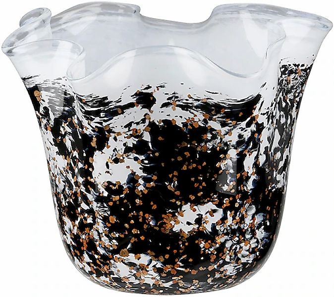 GILDE Tischvase »Vase Petunia, schwarz-weiß«, (1 St.) günstig online kaufen