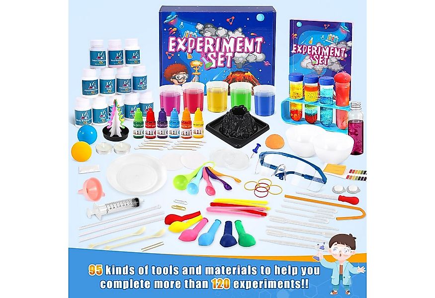 POPOLIC Experimentierkasten 120+ Experimente für Kinder, Lernspielzeug für günstig online kaufen