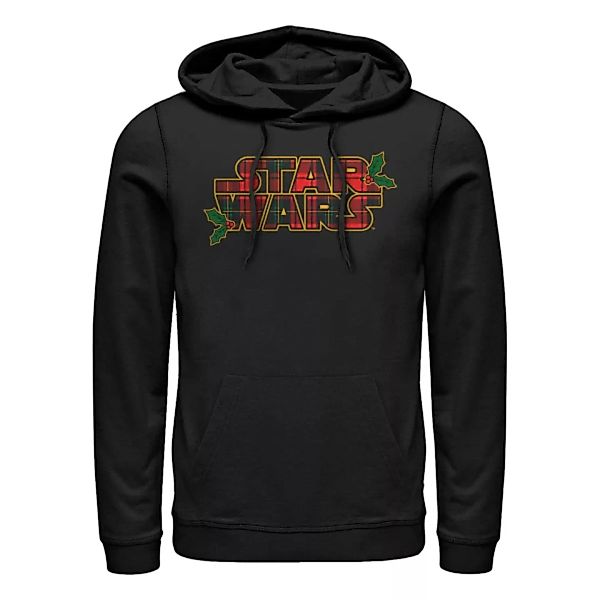 Star Wars - Logo Tartan - Weihnachten - Unisex Hoodie günstig online kaufen