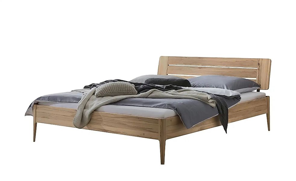 HASENA Massivholzbett Buche Busseto ¦ holzfarben ¦ Maße (cm): B: 146 H: 85 günstig online kaufen