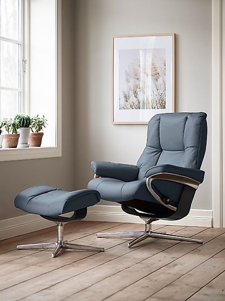 Stressless Relaxsessel "Mayfair", mit Cross Base, Größe S, M & L, Holzakzen günstig online kaufen