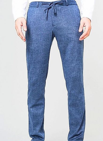 ZUITABLE Anzughose – Slim Fit Herren Stoffhose mit Tunnelzug - Bügelfalte v günstig online kaufen