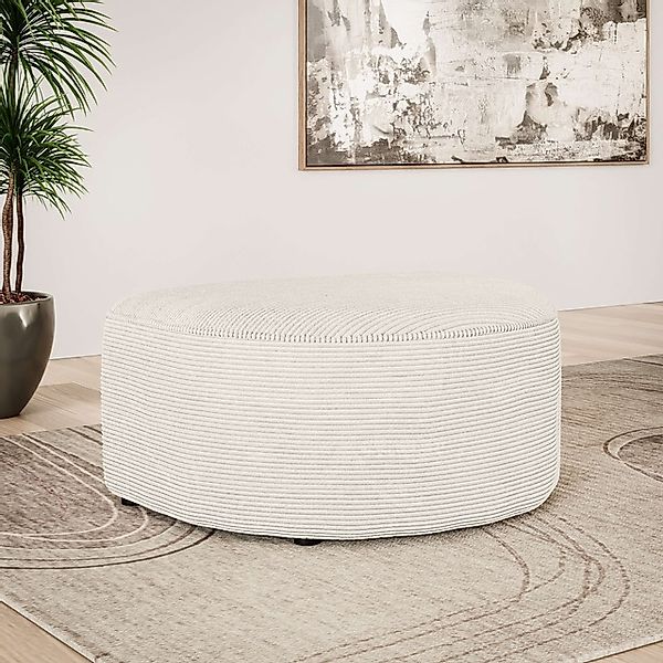 OTTO home Polsterhocker »ADELLA passed zur Serie, Maße B/T/H: 92/69/43 cm« günstig online kaufen