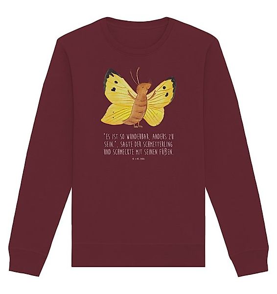 Mr. & Mrs. Panda Longpullover Schmetterling Zitronenfalter Größe S - Burgun günstig online kaufen