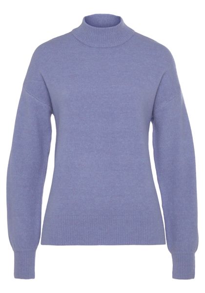 LASCANA Strickpullover mit Stehkragen und Rippbündchen, Loungewear günstig online kaufen
