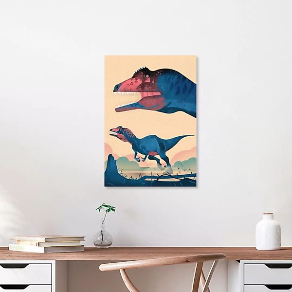 Poster / Leinwandbild - Allosaurus günstig online kaufen