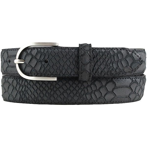 BELTINGER Ledergürtel Damen-Gürtel mit Pythonprägung 3 günstig online kaufen