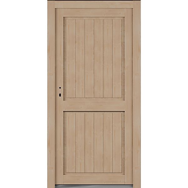 Roro Nebeneingangstür OHE 1003 Fichte 5FA 98 cm x 198 cm DIN L günstig online kaufen