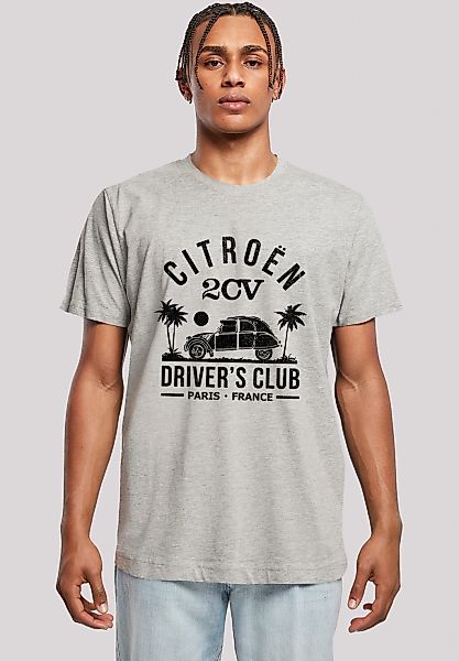 F4NT4STIC T-Shirt "Citroën 2CV Drivers Club Black Beach", Premium Qualität günstig online kaufen