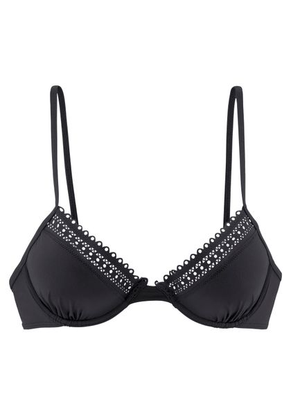 s.Oliver Bügel-Bikini-Top "Aiko" mit Häkeloptik günstig online kaufen