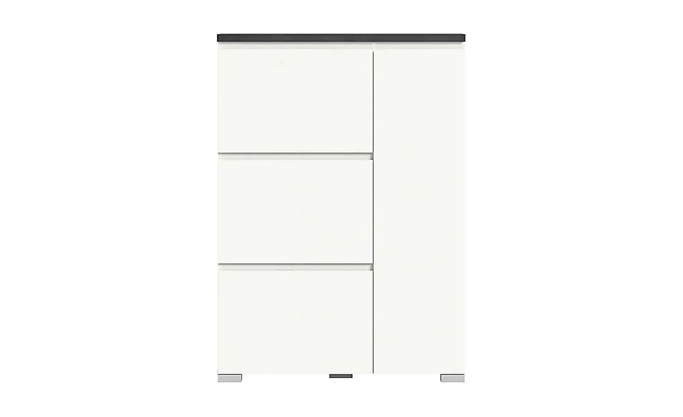uno Schuhschrank   ¦ weiß ¦ Maße (cm): B: 95 H: 130 T: 18.0 Garderoben & Kl günstig online kaufen