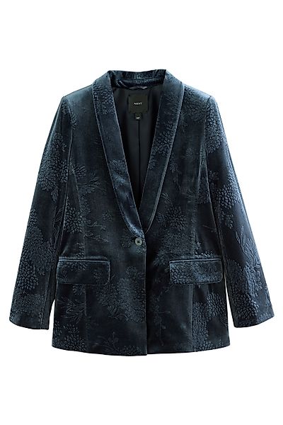 Next Jackenblazer Einreihiger Samtblazer mit Prägung günstig online kaufen