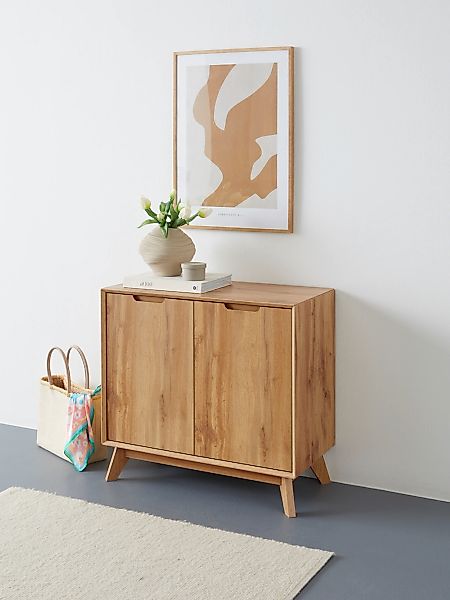 OTTO home Sideboard "Pandrup" Kommode mit 2 Türen und 2 verstellbare Einleg günstig online kaufen
