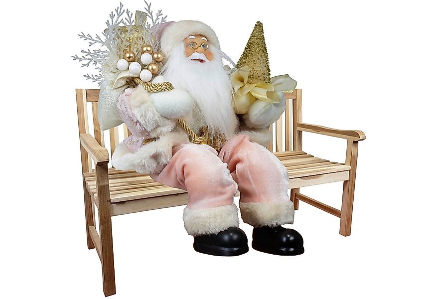 Christmas Paradise Weihnachtsmann sitzend 30cm - 5 Designs (Deko Figur, 1 S günstig online kaufen