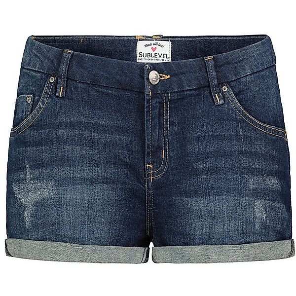 SUBLEVEL Shorts Damen Bermudas kurze Hose Baumwolle Hotpants Chino Sommer H günstig online kaufen