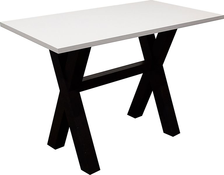Mäusbacher Bartisch Gestell in X-Form (Breite 120, 140 oder 160 cm) günstig online kaufen