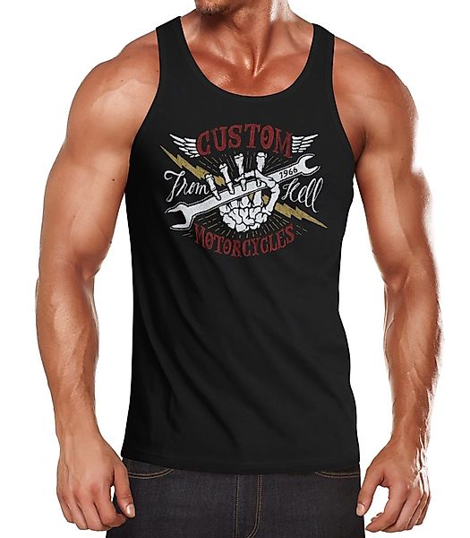 Neverless Tanktop Herren Tank Top Biker günstig online kaufen