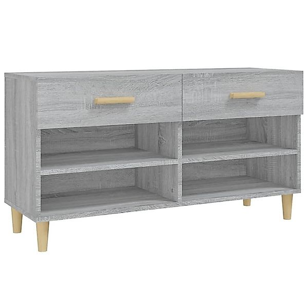 vidaXL Schuhregal Schuhschrank Grau Sonoma 102x35x55 günstig online kaufen